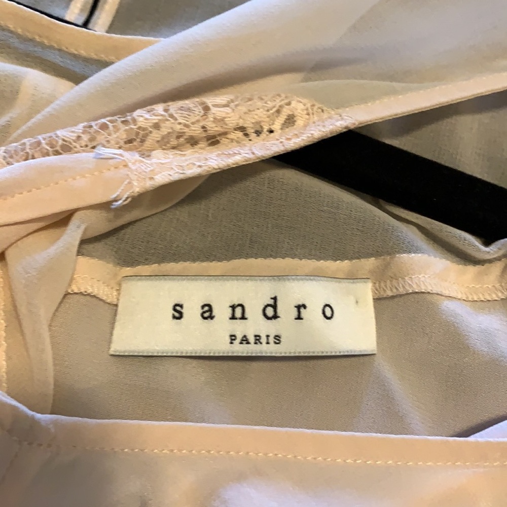 Sandro Silk Top - Picture 7 of 7
